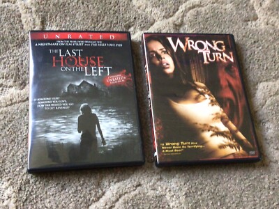 Last House On The Left(2009)/Wrong Turn(2003)-2 DVD Set-Free Shipping!