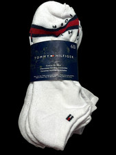 Tommy Hilfiger No Show Socks Mens 7-12 Cushio...