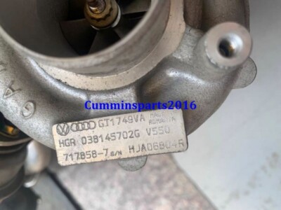 カッティングダイ(中古品) 714 NEW GARRETT 717858 038145702G AUDI A4 A6 SKODA Superb Passat B6