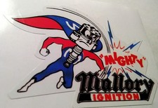 Mallory Ignition Sticker Decal Hot Rod Rat Rod Vintage Look Drag Race 68 Mallory Ignition Sticker Decal Hot Rod Rat Rod Vintage Look Drag Race 68
