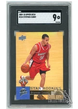 Stephen Curry 2009-10 Upper Deck Star Rookies #234 SGC 9 Mint