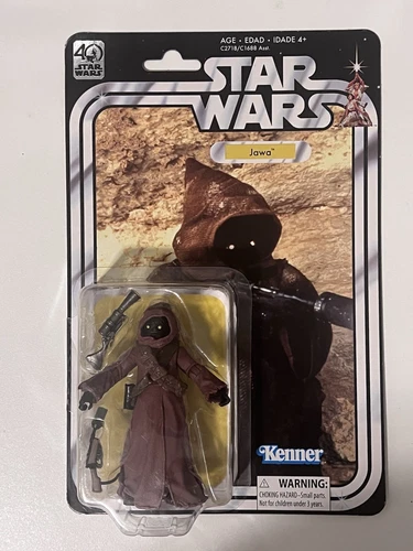 Hasbro Star Wars Black Series 40th Anniversary 6” Jawa New On Card See Pics