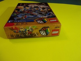 LEGO HEROICA ILRION #3874 COMPLETE SET, WITH INSTRUCTIONS & BOX, 2012