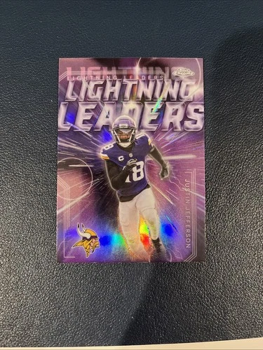 2025 Topps Chrome Justin Jefferson Base (RAW)