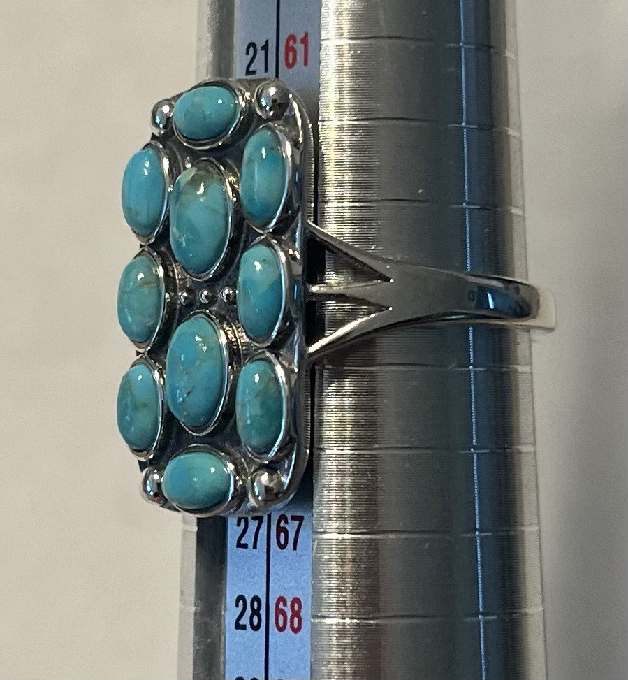 MCGI Sterling Silver 925 Multi Stone Turquoise St… - image 5