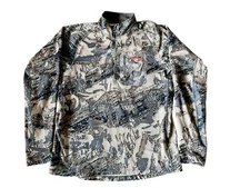 Sitka Quarter Zip Pullover Open Country - Men's Large