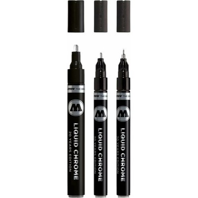 3 MOLOTOW LIQUID CHROME? Acrylstifte chrom 1,0, 2,0, 4,0 mm