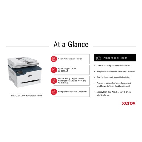 Xerox C Series C235V A4 Wireless Multifunction Laser Printer - Picture 5 of 7