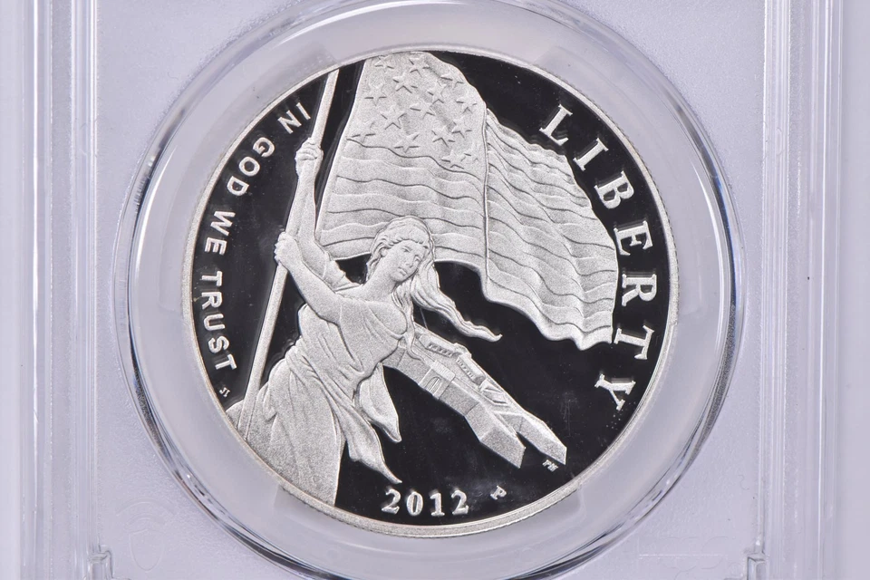 PR70 DCAM 2012-P Star-Spangled Banner Commemorative Dollar PCGS Blue Label *0762 - Image 3 of 4