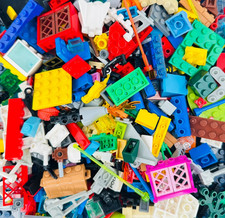 LEGO Lote de 100 Piezas Aleatorias - Piezas Divertidas Ladrillos Placas Granel Surtido LEGO
