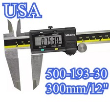 Mitutoyo 500-193-30 12" 300mm Absolute Digimatic Vernier Caliper 1PCS US Stock