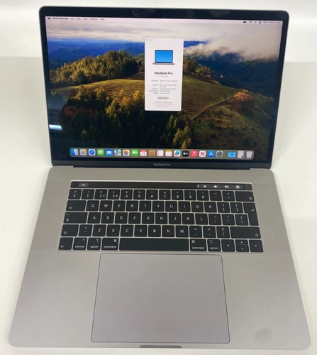 Apple MacBook Pro A1990 15.4" i7 8th Gen 16GB RAM 512GB SSD GBR Battery Issue