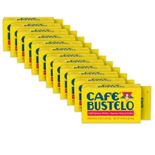(12 pack) Cafe Bustelo Ground Coffee, Dark Roast, 16 oz Brick