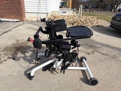 EasyStand Standing Frame Bantam X-Small, Black and White, Used Condition.