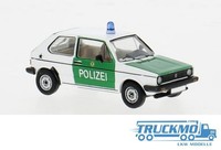 Brekina Polizei Berlin Volkswagen Golf I 1980 PCX871178