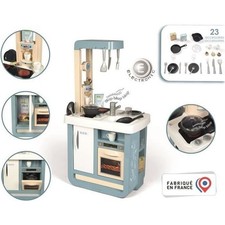 Smoby Cuisine Bon Appetit - 23 Accessoires - Effet sonores (plaques de cuisso...