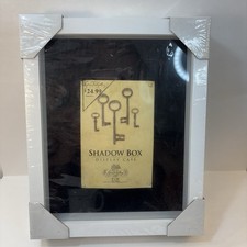 NEW Shadow Box Wall Display Case Wood Picture Frame Art Decor 9  x 11  