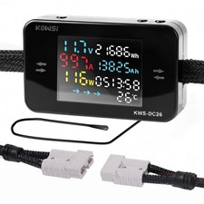 Digital Battery Tester 80V 50A Pb/Lithium Battery Monitor with Ander Son Plug...