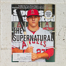 Sports Illustrated August 27 2012 Mike Trout First SI Cover Los Angeles Angels