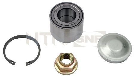 SNR R155.70 Radlagersatz Hinten Links Rechts Passend FüR Nissan Opel Renault-image