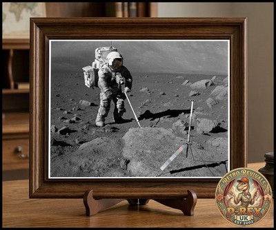 Apollo 17 Final Lunar Mission Lab gedrucktes Foto: 10''x8''