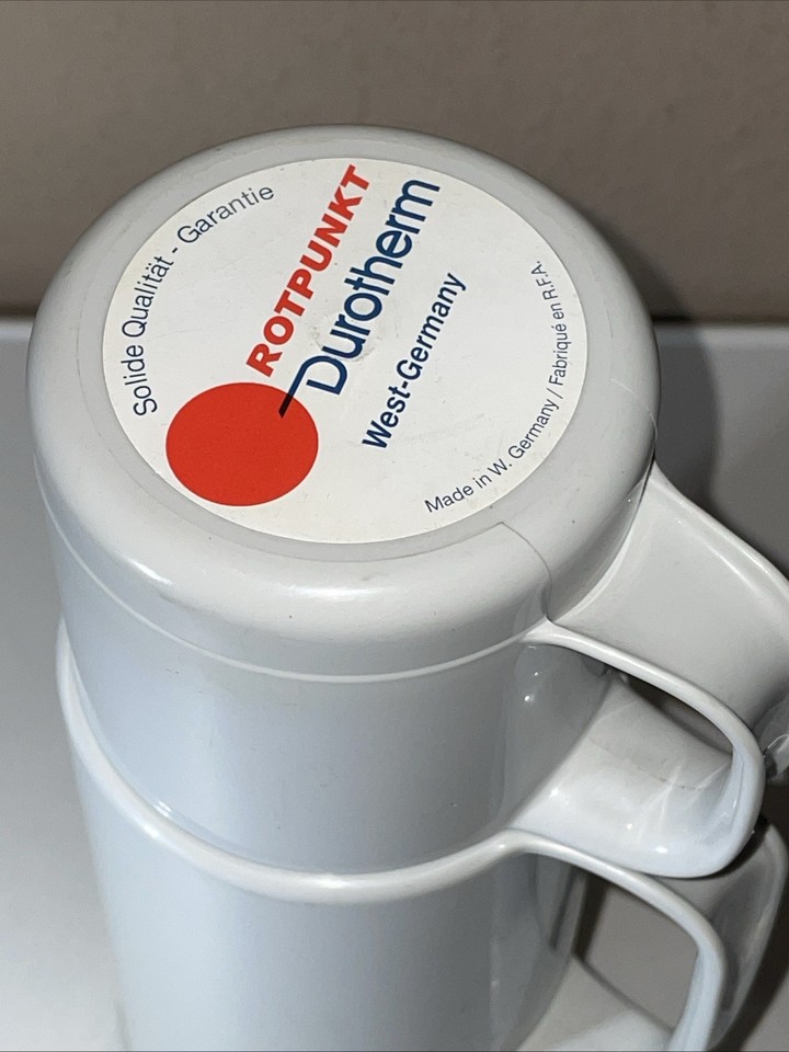 ROTPUNKT Bouteille Isotherme 40 MAX Electric Edition 0,75 L | Sans BPA – Boire Sainement | Fabriqué En Allemagne | Chaud Froid | Noir/cardinal électrique