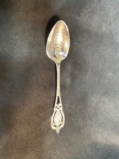 Medford Wisconsin Victorian Era Sterling Silver Souvenir Spoon 5 5/8" PTD '08