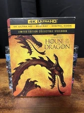 House of the Dragon: The Complete First Season Steelbook (4K UHD+Blu-ray) - Used