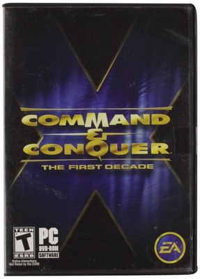 Command and Conquer the First Decade case Manual and Bonus DVD ONLY