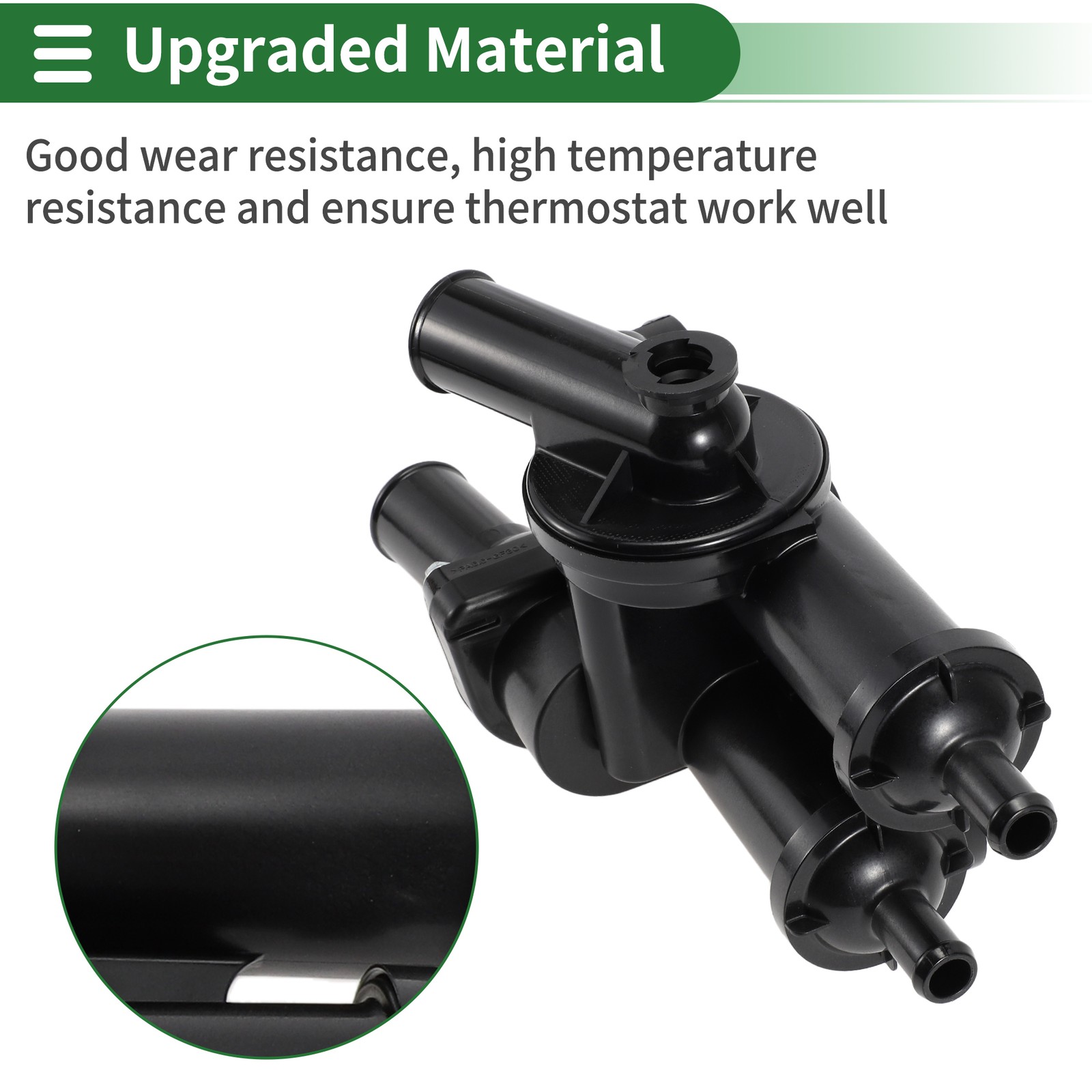 Engine Coolant Thermostat Housing Assembly for Dodge Journey 2009-20 68003582AB