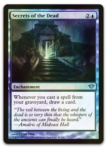 Secrets of the Dead #48 Foil Dark Ascension MTG