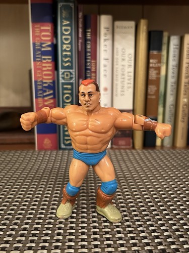 Tatanka WWE WWF Wrestling 1993 Hasbro Vintage Acti...