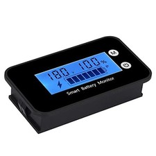 Waterproof Battery Monitor12v 24v 36v 48v 60v 72v ,Car Motorcycle Golf Blue