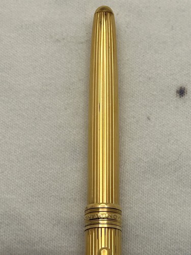 Montblanc Solitaire Vermeil 144 Füllfederhalter 18K M Feder - sehr guter Zustand - Bild 18 von 21