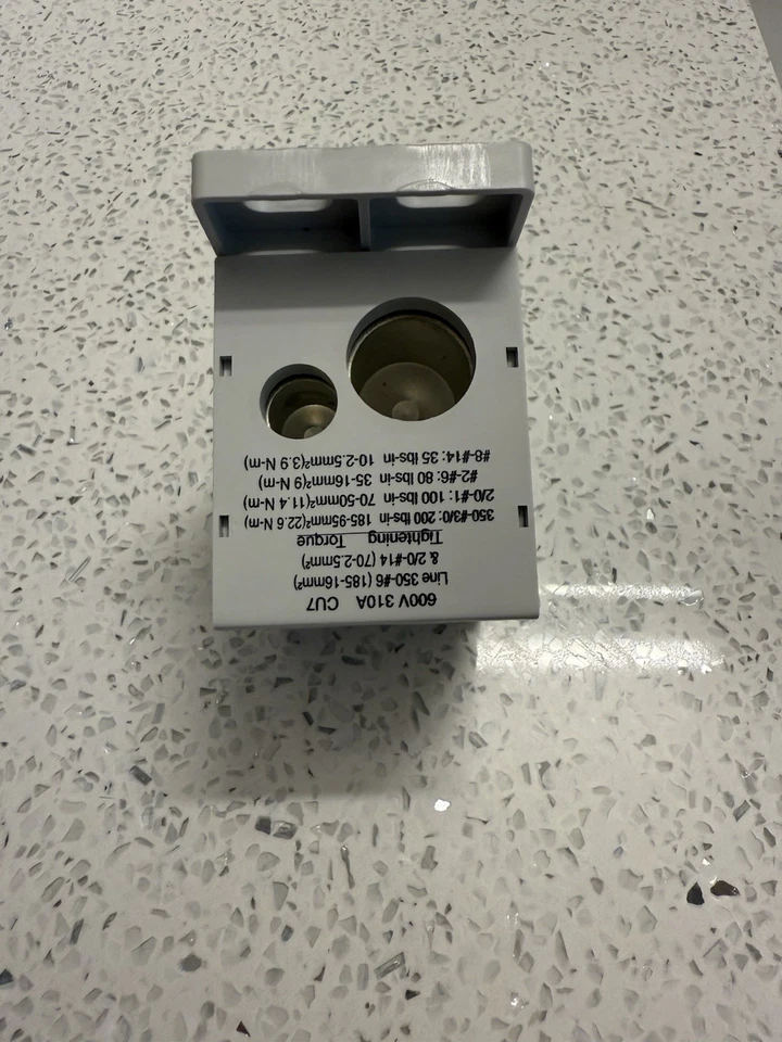 Weidmuller WPDB 185/35  1-8 Power Distribution Block 1879430000 - Image 2 of 3