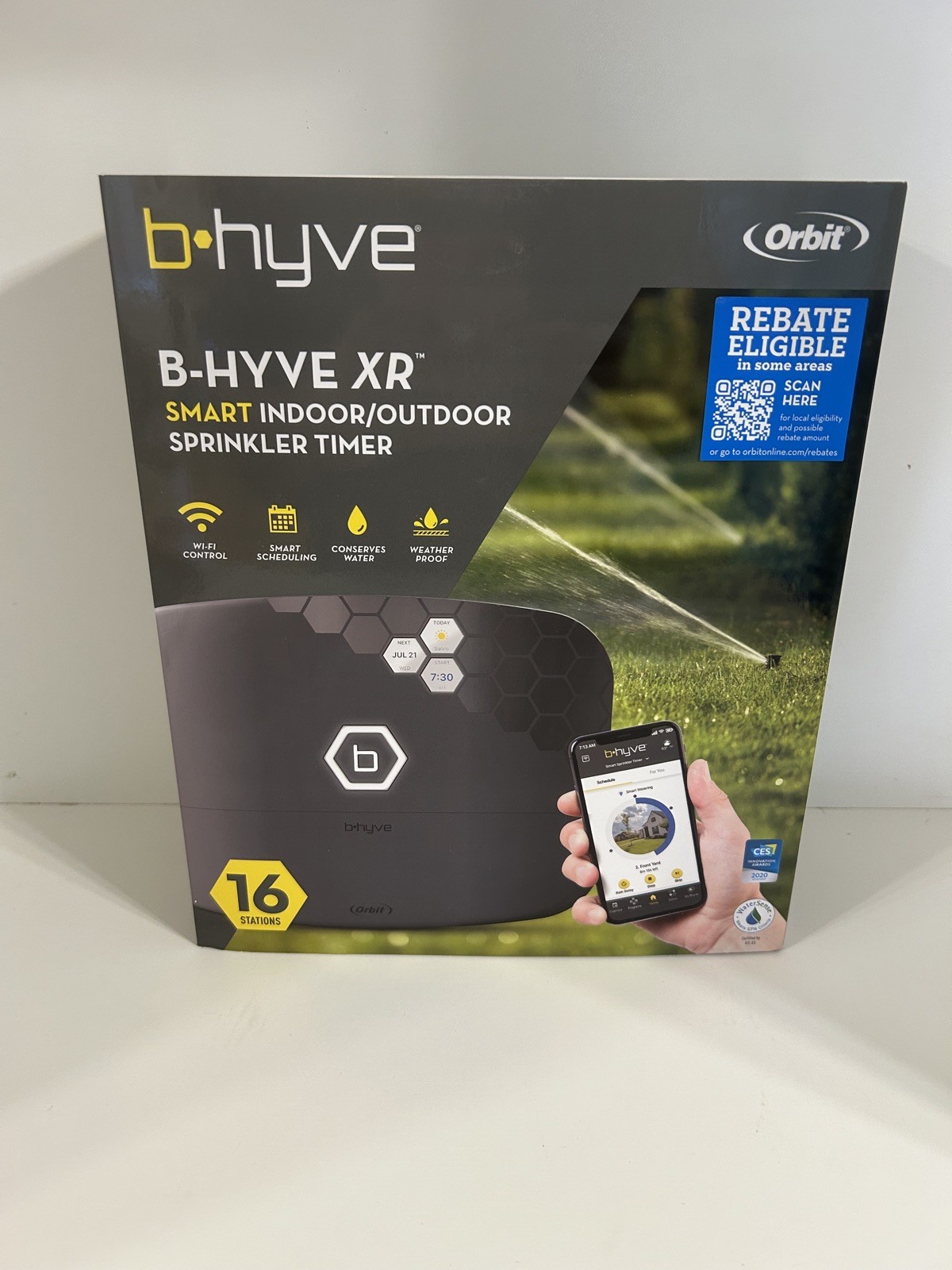 Orbit B Hyve XR 16 Station Smart WiFi Indoor Outdoor Sprinkler Timer - 57995