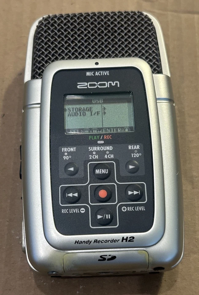 Zoom H2 Handy Recorder Digital MP3 Stereo 4 Kanal Musik Tuner ohne USB Leitung - Bild 4 von 4