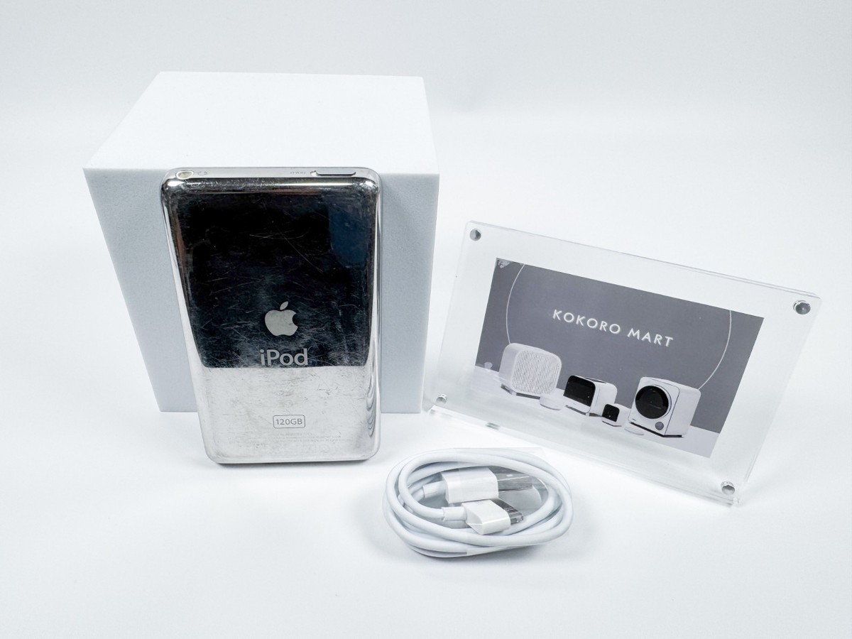 iPod classic 120GB シルバー A1238 MB562J Apple iPod Classic 6.5th Generation 120GB MB562J MB562LL