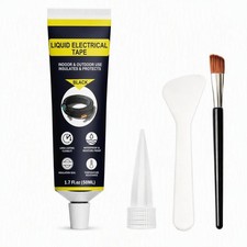 Liquid Electrical Tape, 1.76 Oz Waterproof Insulating Coating for Wires