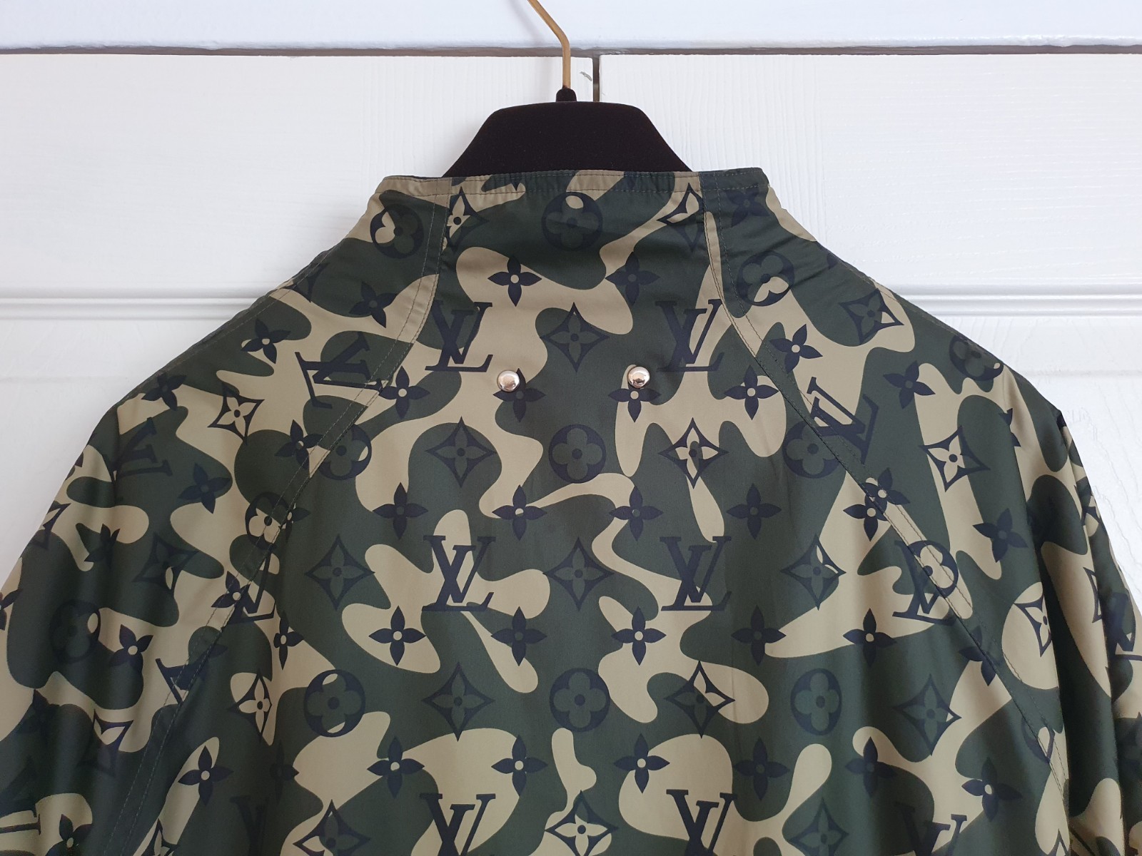 $5k Louis Vuitton Takashi Murakami Reversible Jacket 48 Monogramouflage 100percentAuth image 10
