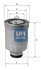 FUEL FILTER FITS: FITS FOR NISSAN NAVARA 2.5 DCI/2.5 DCI 4WD.FITS FOR NISSAN