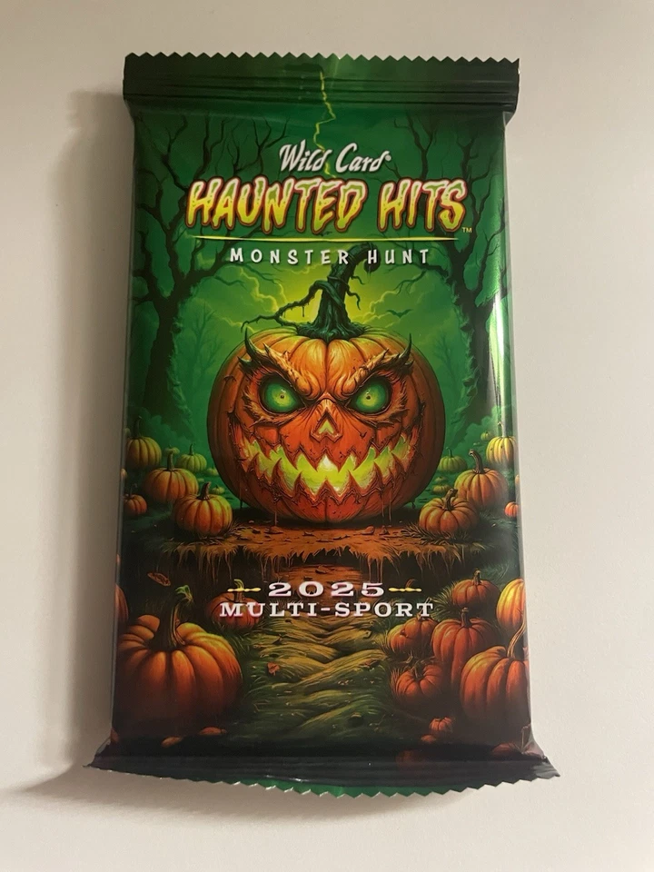 2025 Wild Card Haunted Hits Multi Sport Monster Hunt Edition Sealed Pack /5 Less