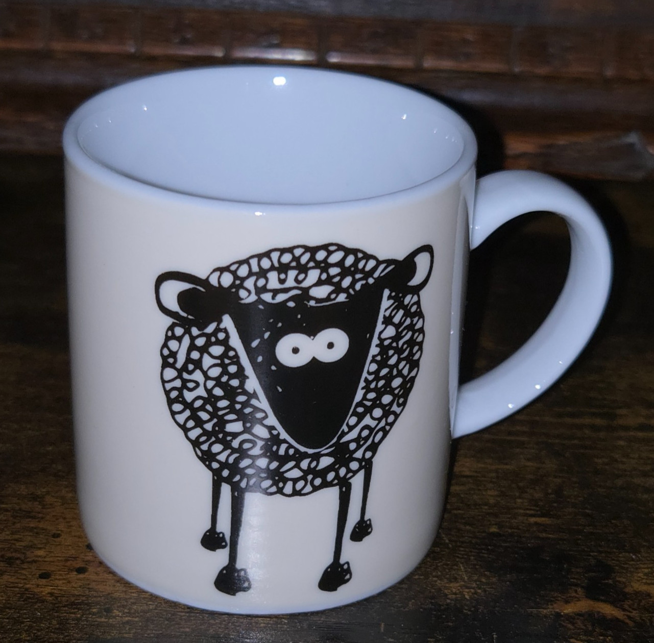 KitchenCraft Sheep Porcelain Espresso Cup