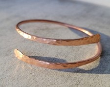 Pure Copper Adjustable Bracelet For Men and Women Handmade Cuff Bracelet