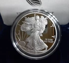 2012-W American Silver Proof Eagle $1, 1 oz .999 Silver with Box & COA
