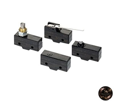 OMRON General-Purpose Basic Switch Standard Type Drip-Proof Panel Mount Roller