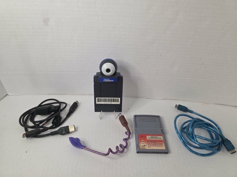Blue Camera MGB-006 Nintendo Game Boy Original Authentic Plus More Accessories