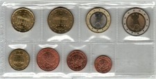 Germany 2006 UNC Euro Set Mintmark G