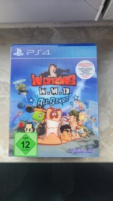 PLAYSTATION 4 WORMS WMD All Stars Weapons of Mass Destruction PS4 Zustand Gut