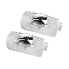 1 Pair Led Door Projector Puddle Light Fit Lexus Rx Nx Gx Ux Es Is Gs Ls F-sport